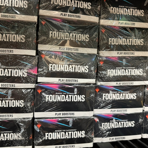 Damaged Box Foundations Play Booster Display