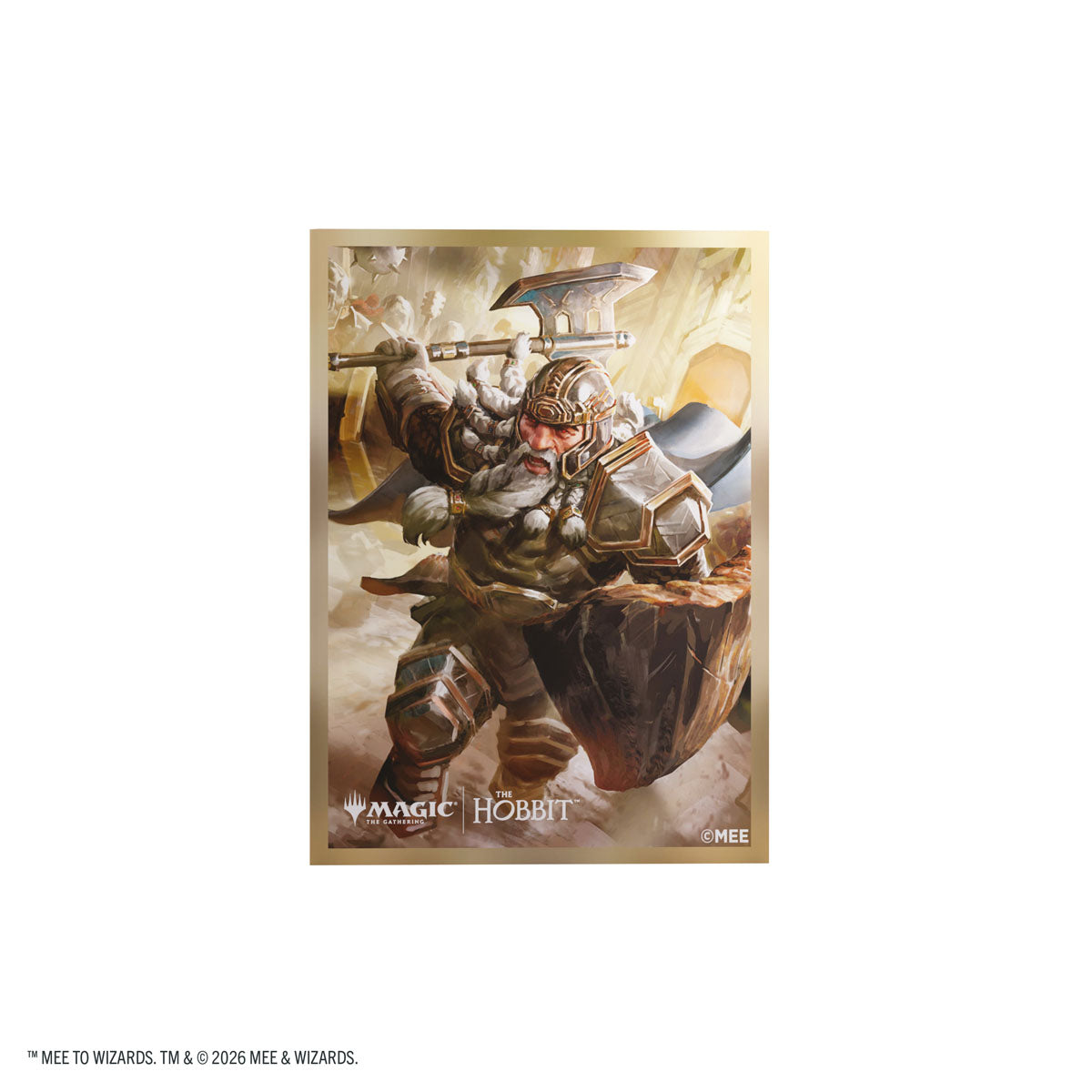 The Hobbit Premium Art Sleeves - Thorin, Mountain-King
