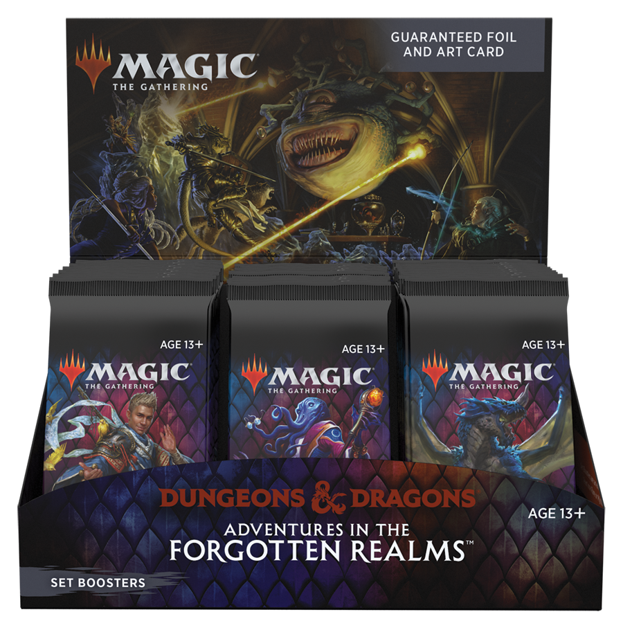 adventures in the forgotten realms mtg dnd set booster box