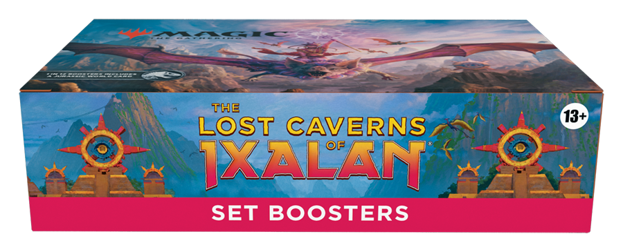 MTG The Lost Caverns of Ixalan Set Booster Box Display MTG The Lost Caverns of Ixalan Set Booster Box Display