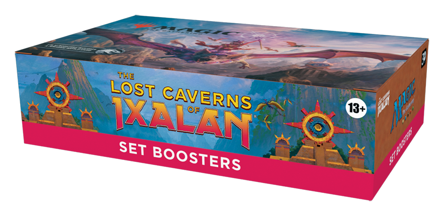MTG The Lost Caverns of Ixalan Set Booster Box Display MTG The Lost Caverns of Ixalan Set Booster Box Display