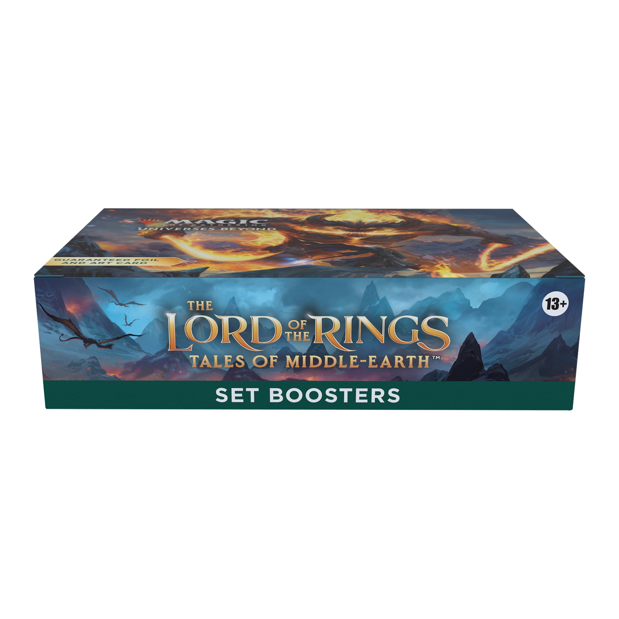 mtg lord of the rings set booster packaging