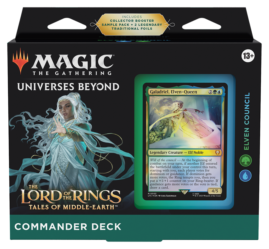 Lord of the Rings Commander Deck Set of 4 Lord of the Rings Commander Deck Set of 4