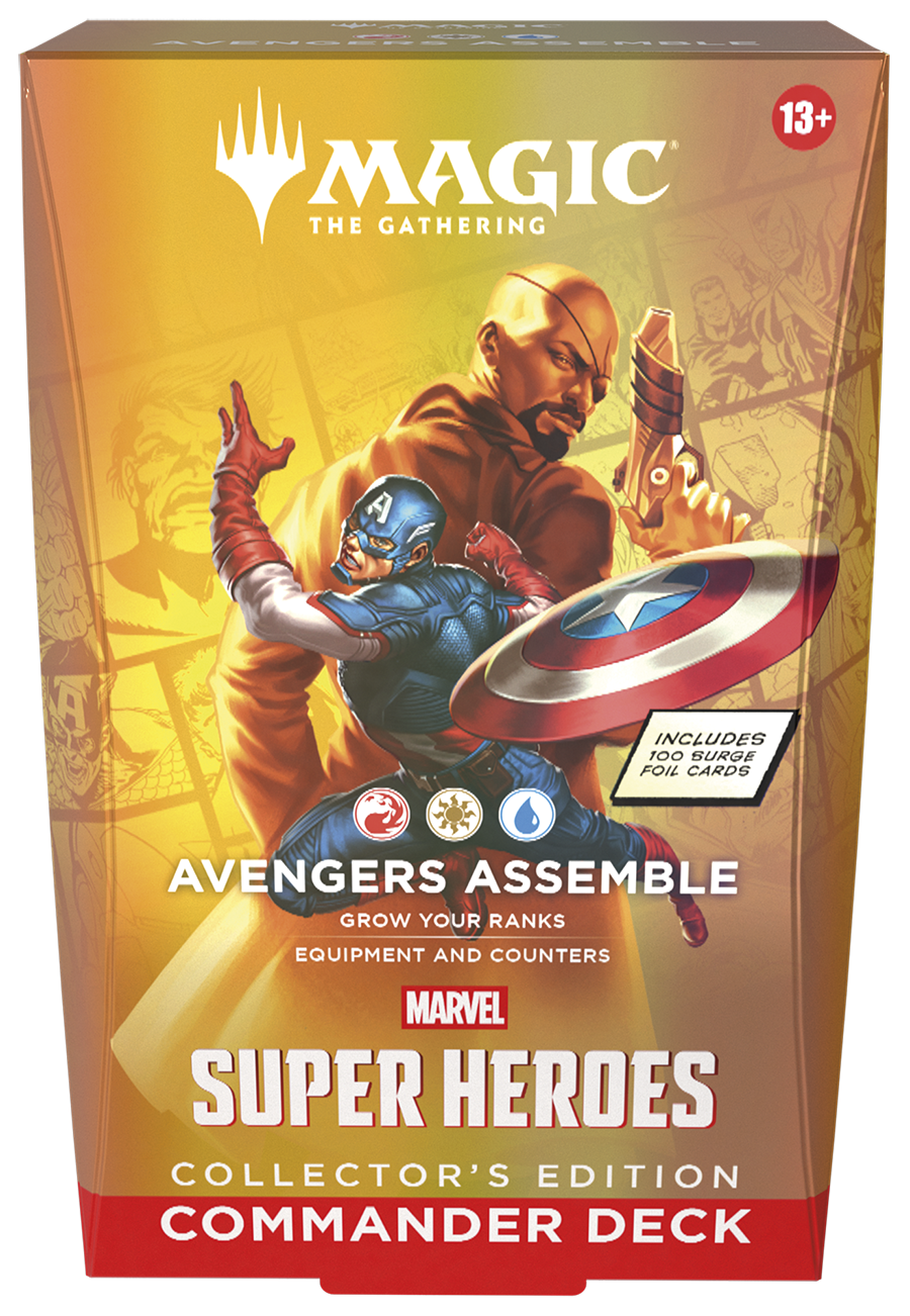 Marvel Super Heroes Avengers Assemble Collector's Edition Commander Deck - Preorder