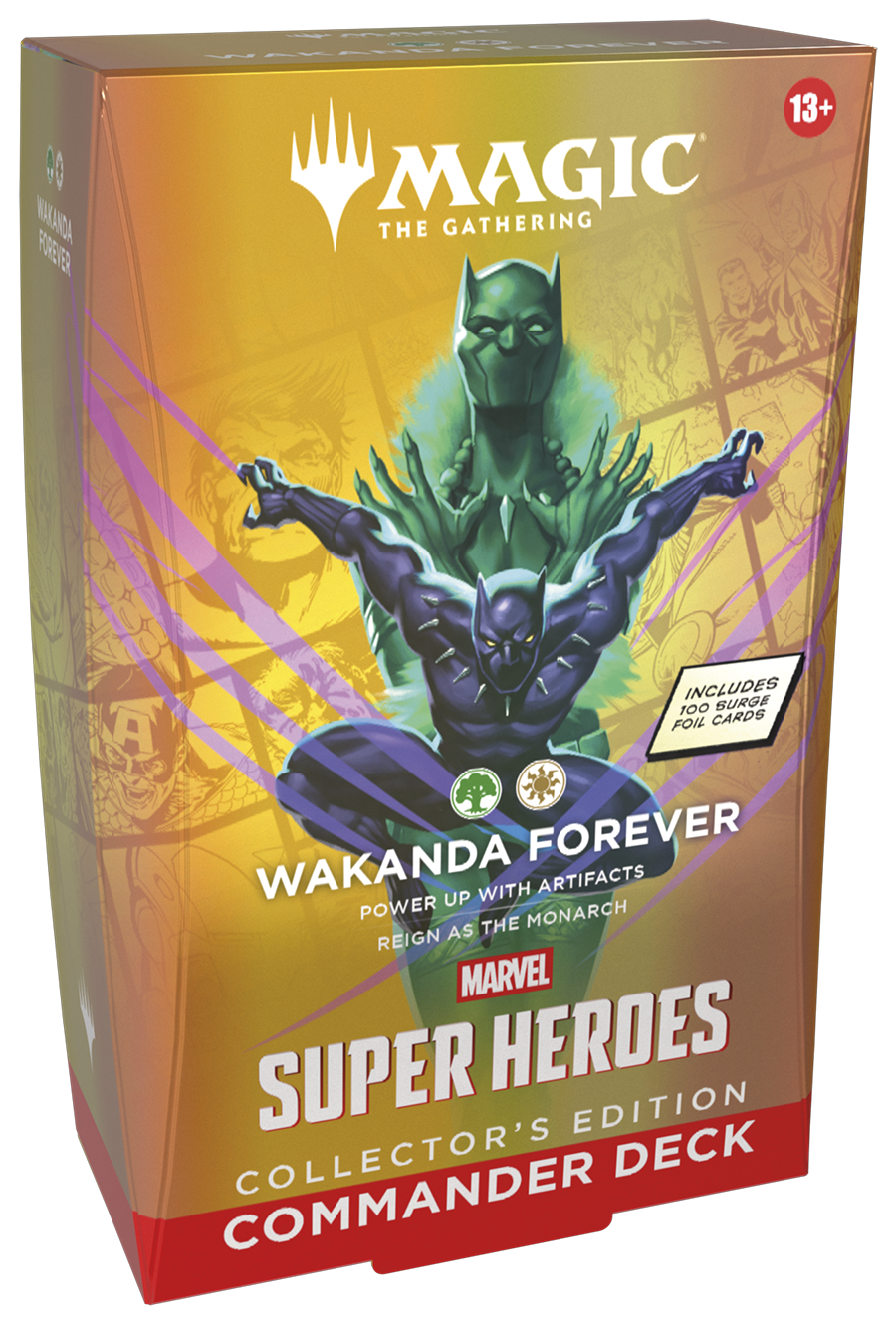 Marvel Super Heroes Wakanda Forever Collector's Edition Commander Deck - Preorder