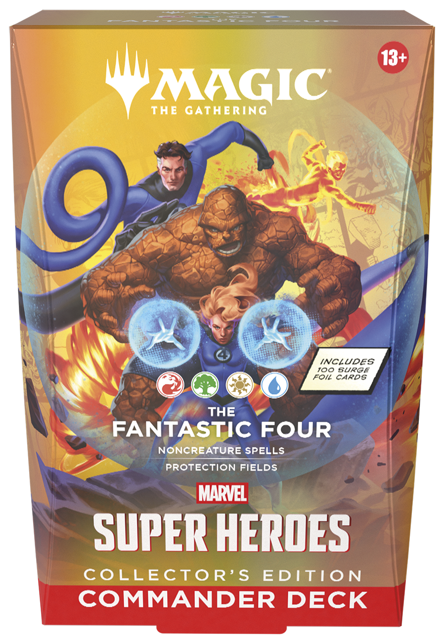 Marvel Super Heroes Fantastic Four Collector's Edition Commander Deck - Preorder