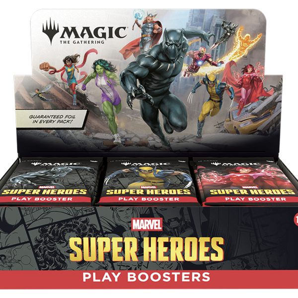 Marvel Super Heroes Play Booster Box