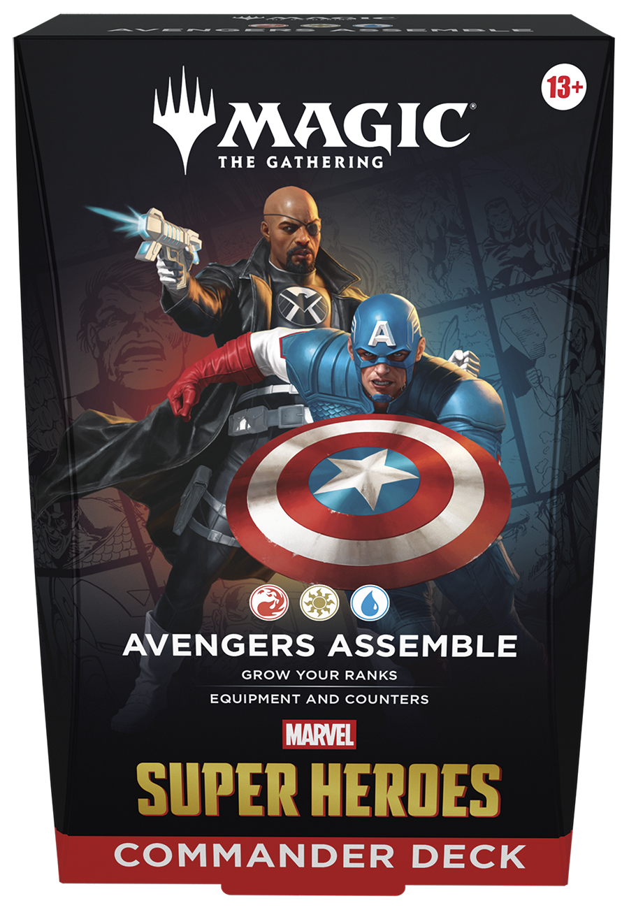 Marvel Super Heroes Avengers Assemble Commander Deck - Preorder