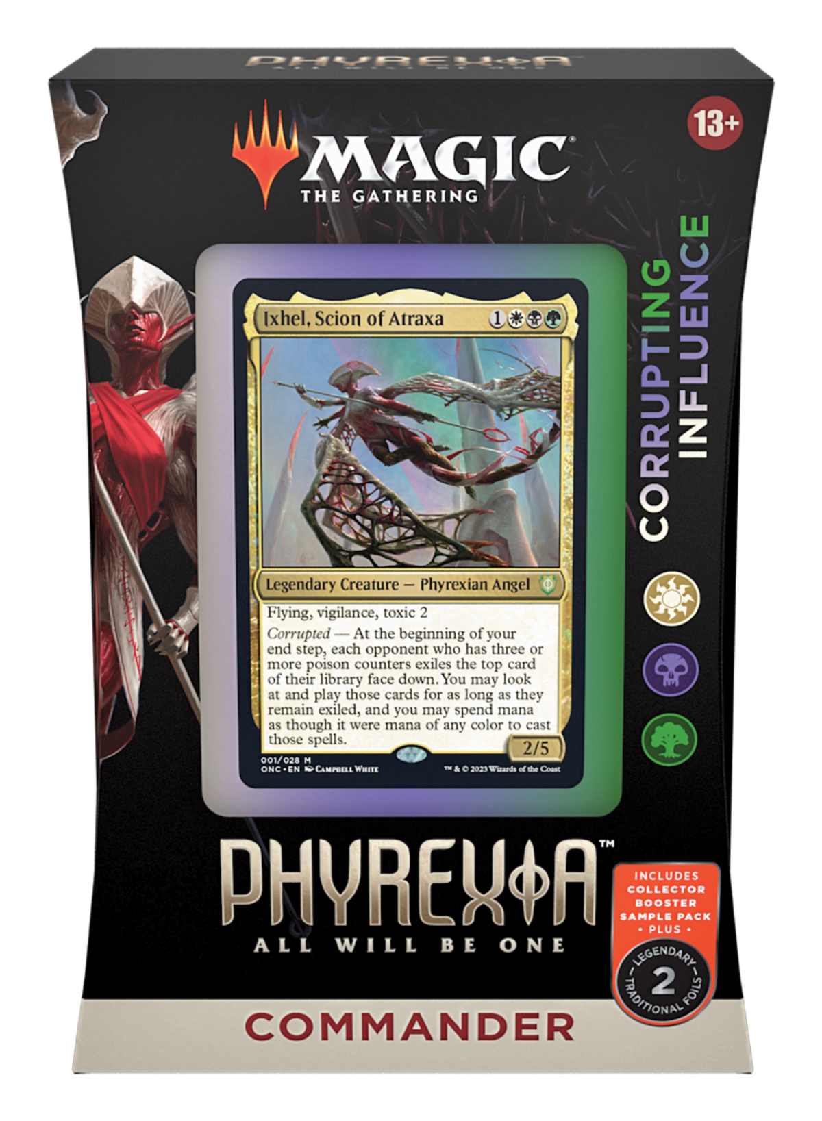Phyrexia All Will Be One Corrupted Influence Commander Deck