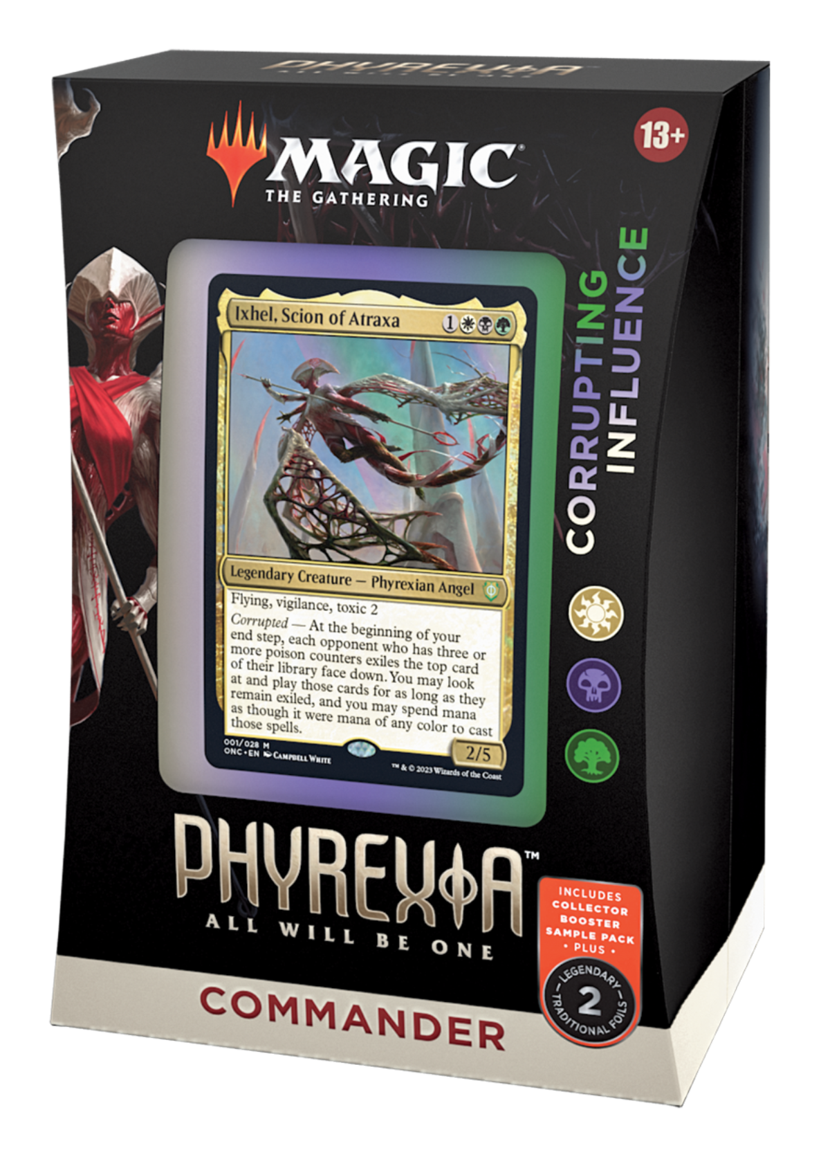 Phyrexia All Will Be One Corrupted Influence Commander Deck