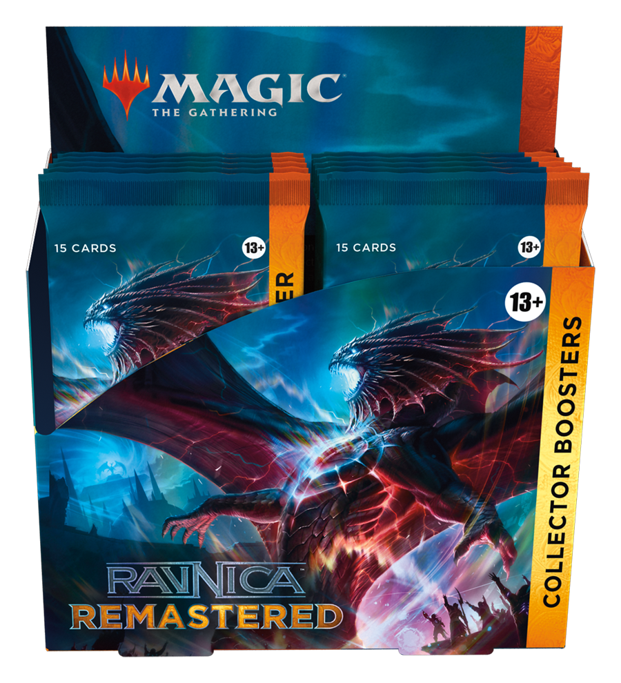 ravnica remastered collector booster box display