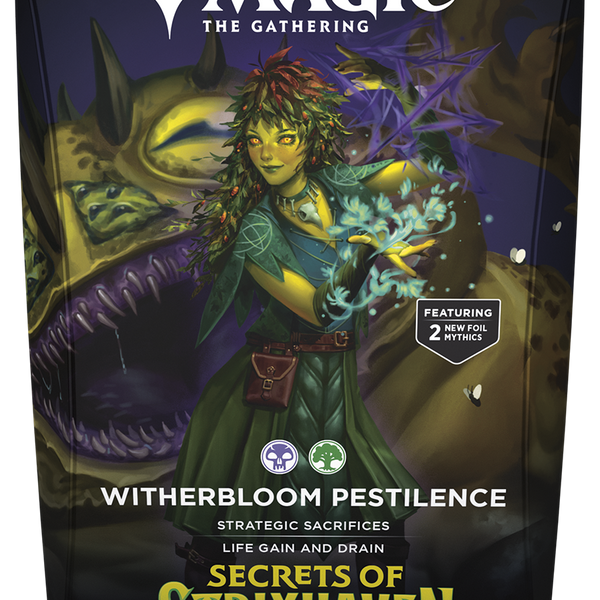 Card Kingdom | We've got some awesome commander decks with this set! Don't miss our upgrade guide for Witherbloom Pestilence! Link in our bio! #MTGStrixhaven