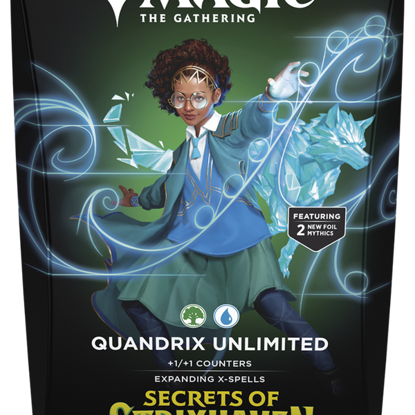Secrets of Strixhaven Quandrix Unlimited Commander Deck