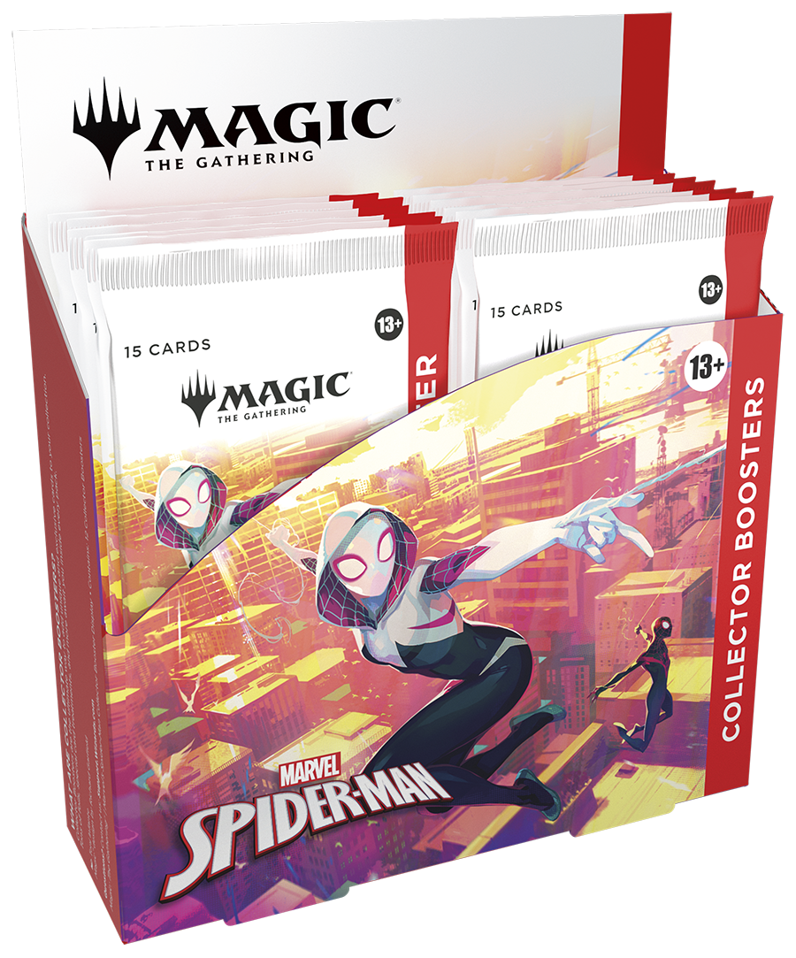 universes beyond spider man collector booster box preorder