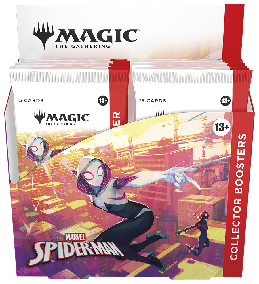 preorder mtg spider man collector booster box