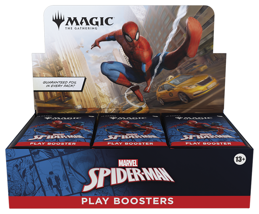 Preorder MTG Spider Man Play Booster Box