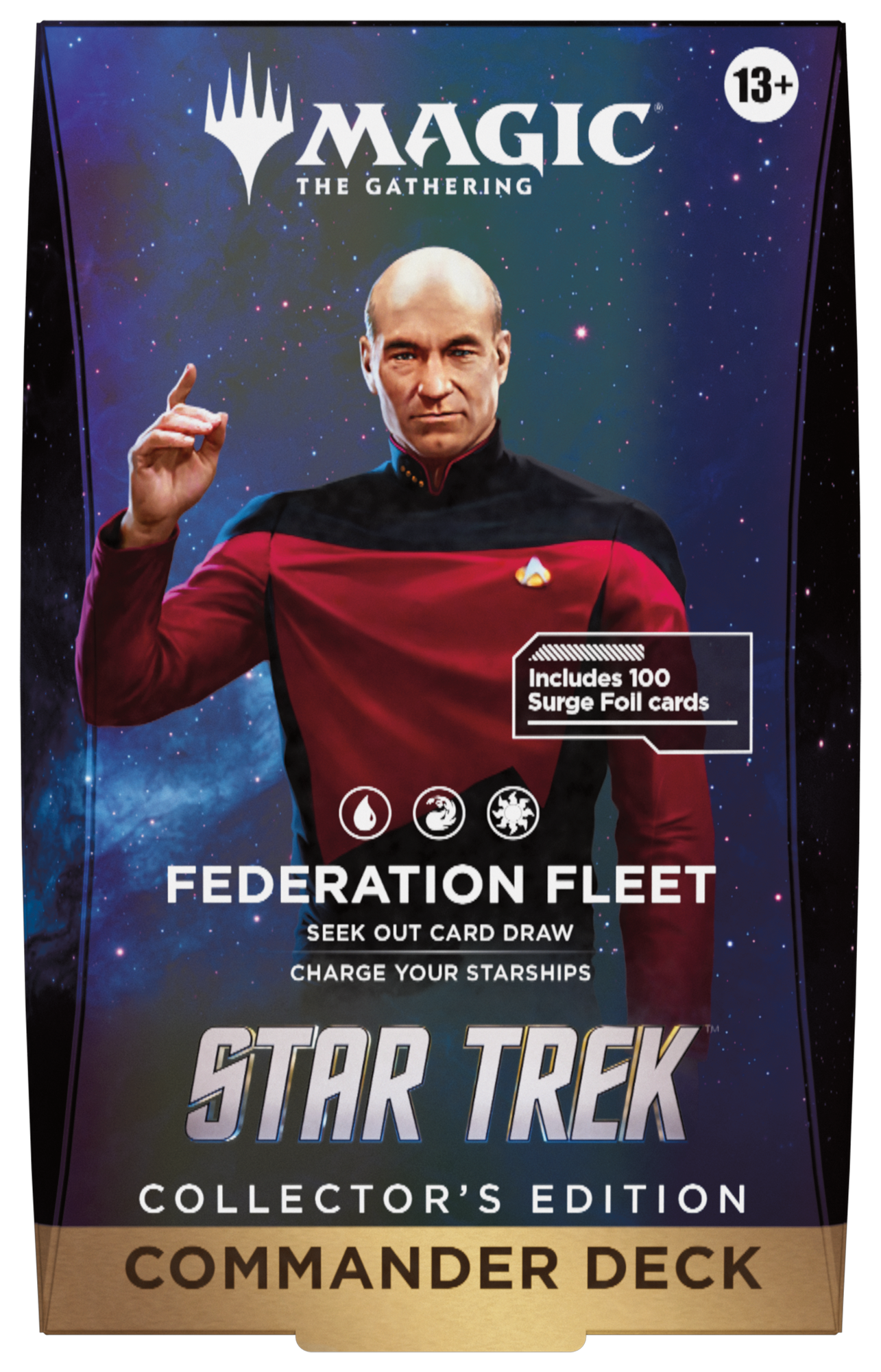 Star Trek Federation Fleet Collector's Edition Commander Deck - Preorder