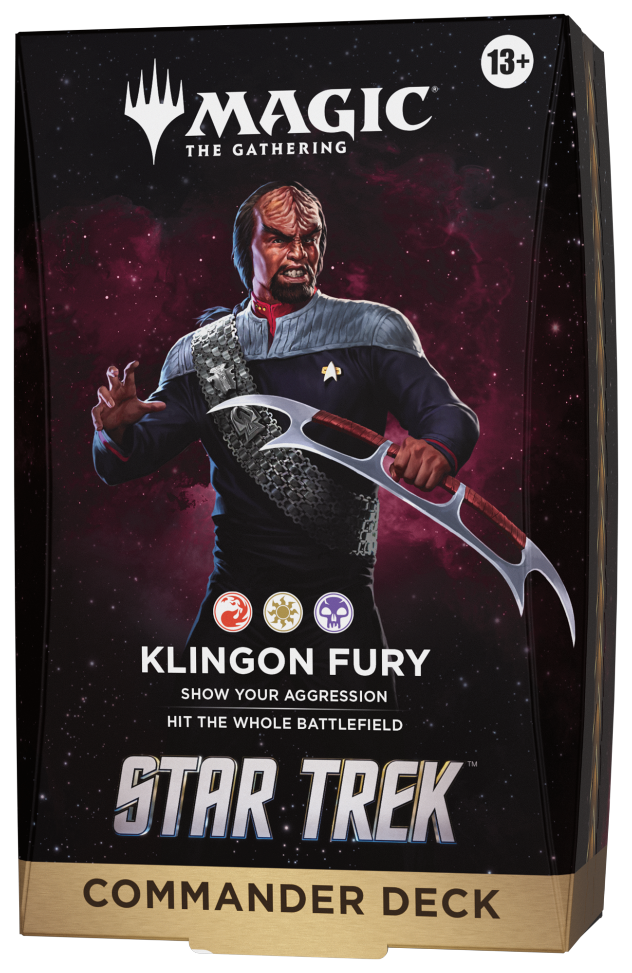 Star Trek Klingon Fury Commander Deck - Preorder