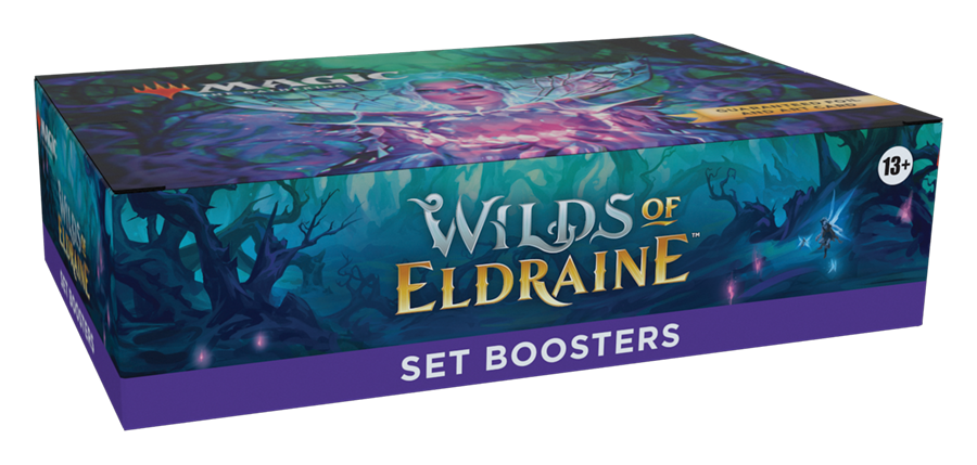 mtg woe collector booster box Magic the Gathering Wilds of Eldraine Set 6-Box Case The Gathering cards and 1 Traditional Foil double Magic the Gathering - March