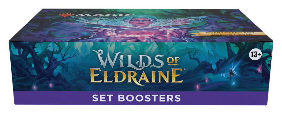 wilds of eldraine set booster box unopened
