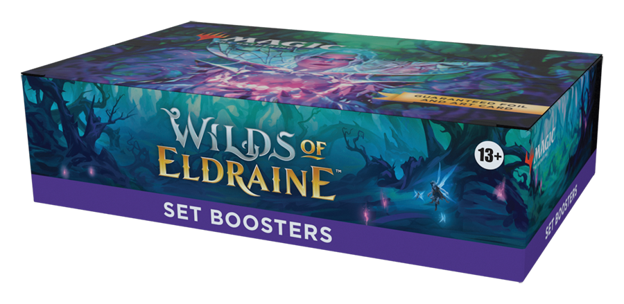 sealed wilds of eldraine set booster case