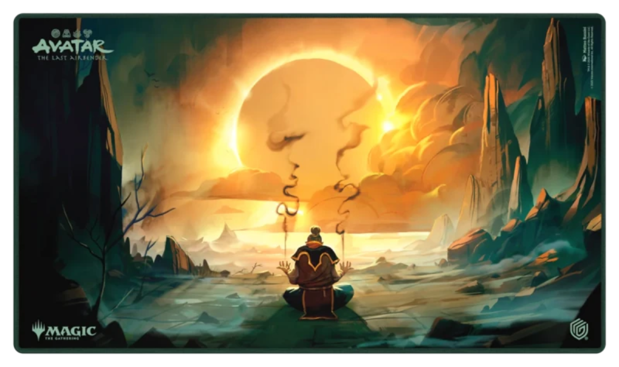 MTG Avatar the Last Airbender Day of Black Sun Playmat