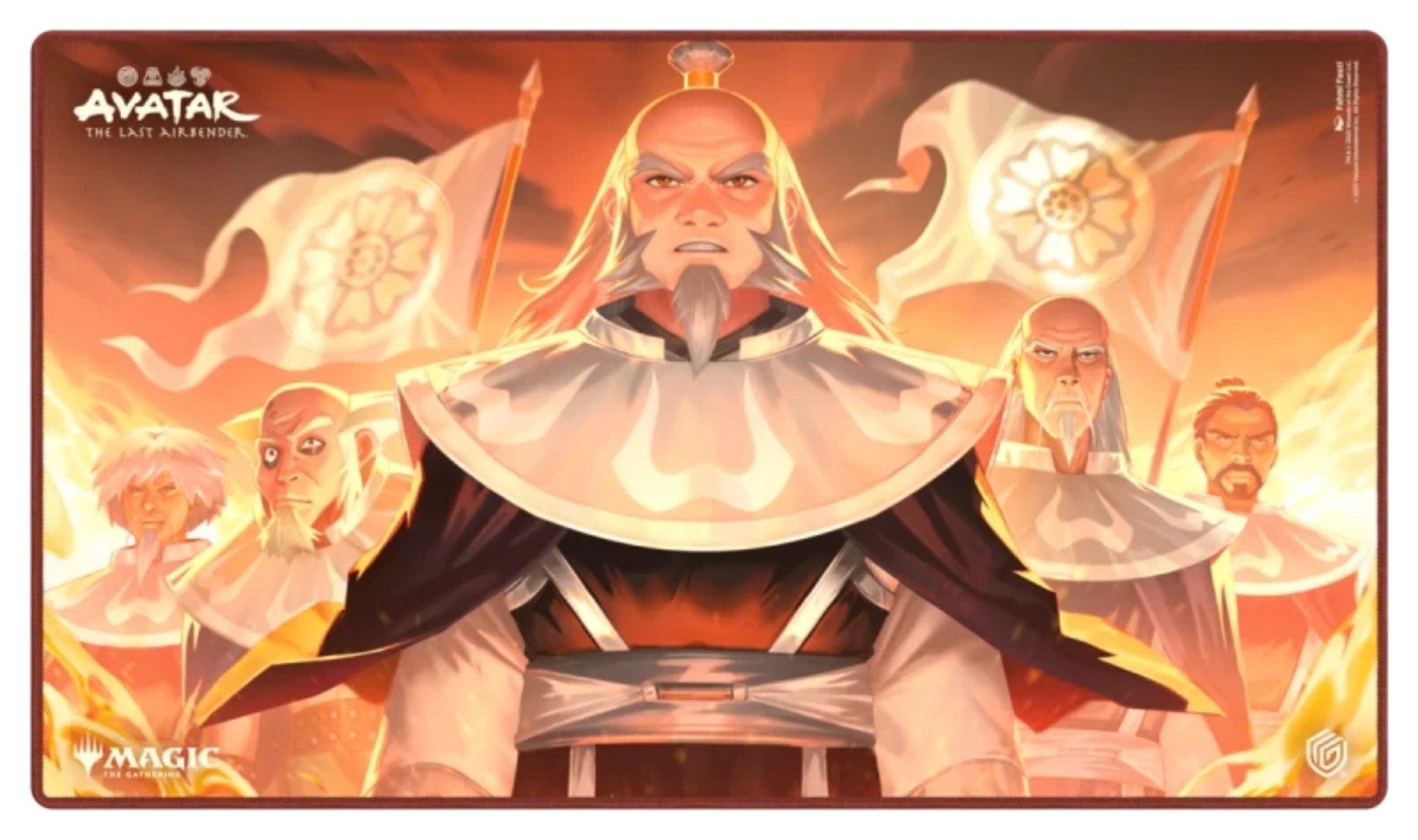 MTG Avatar the Last Airbender Iroh Grand Lotus Playmat