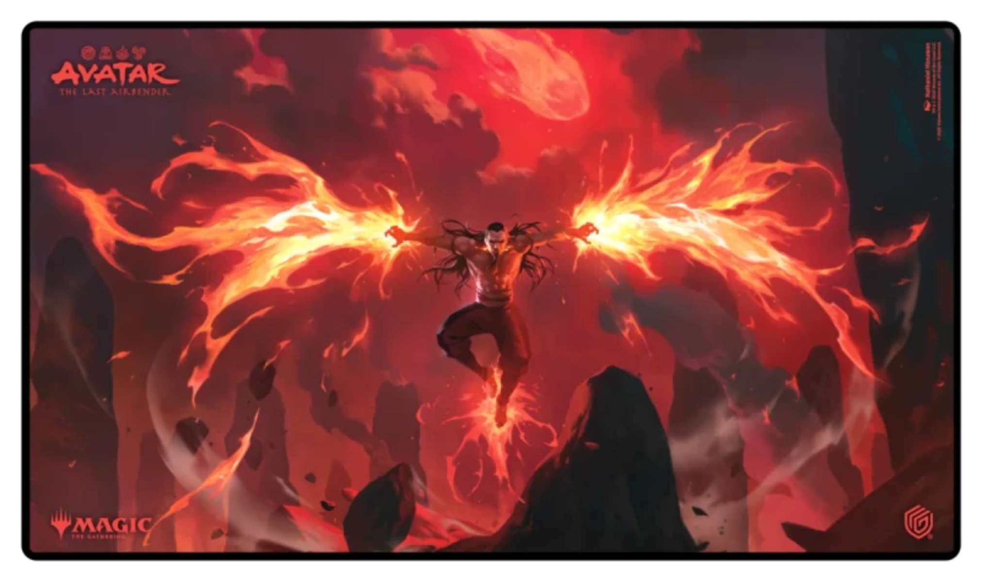 MTG Avatar the Last Airbender Ozai Playmat