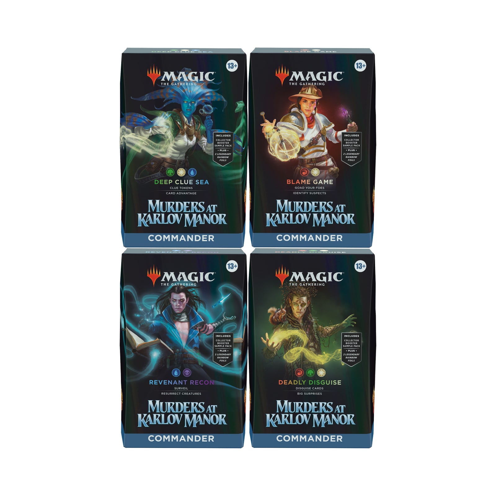 Murders at Karlov Manor Commander Deck Bundle (Set of 4)