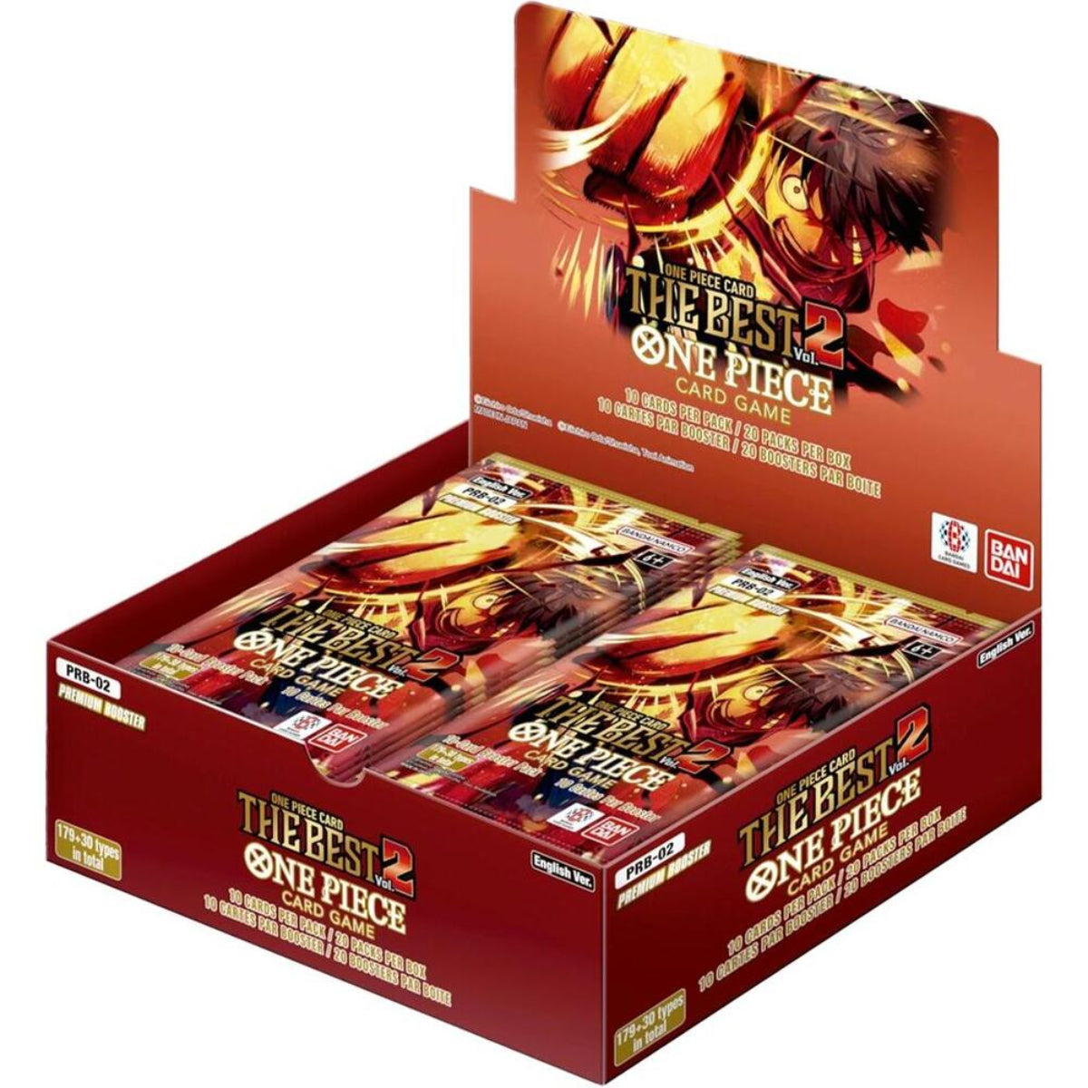  One Piece TCG The Best Vol. 2 - Premium Booster Box PRB02