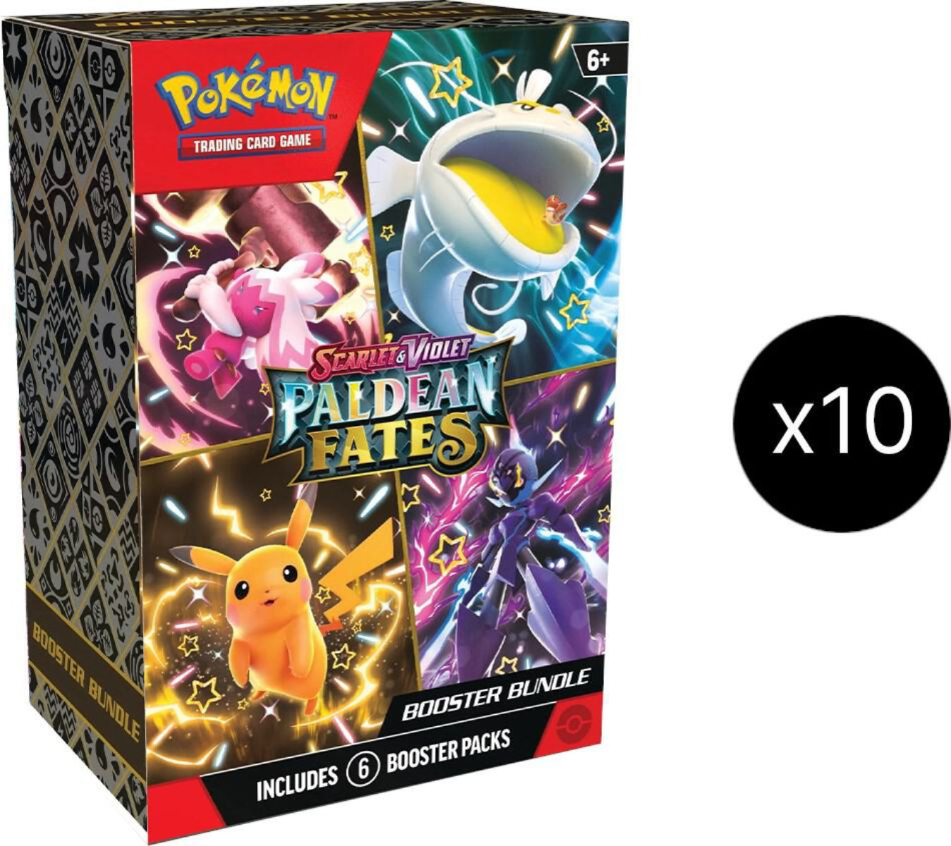 Paldean Fates Booster Bundle Display (10 Bundles)