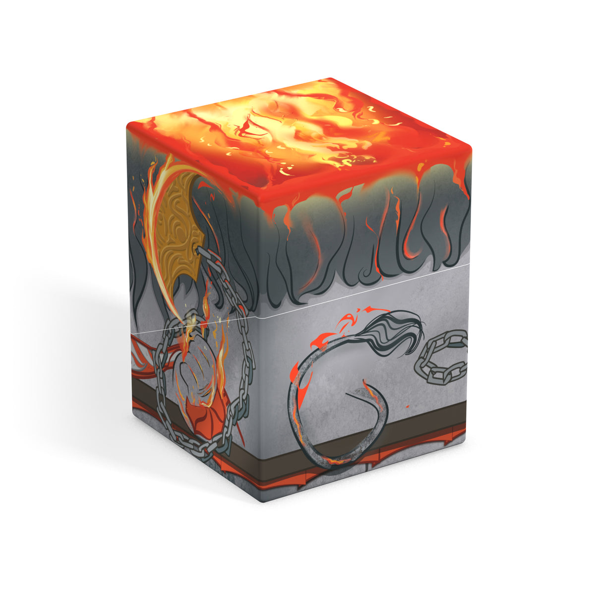 Reality Fracture Boulder 100+ Deck Box - Ajani (Fractured)