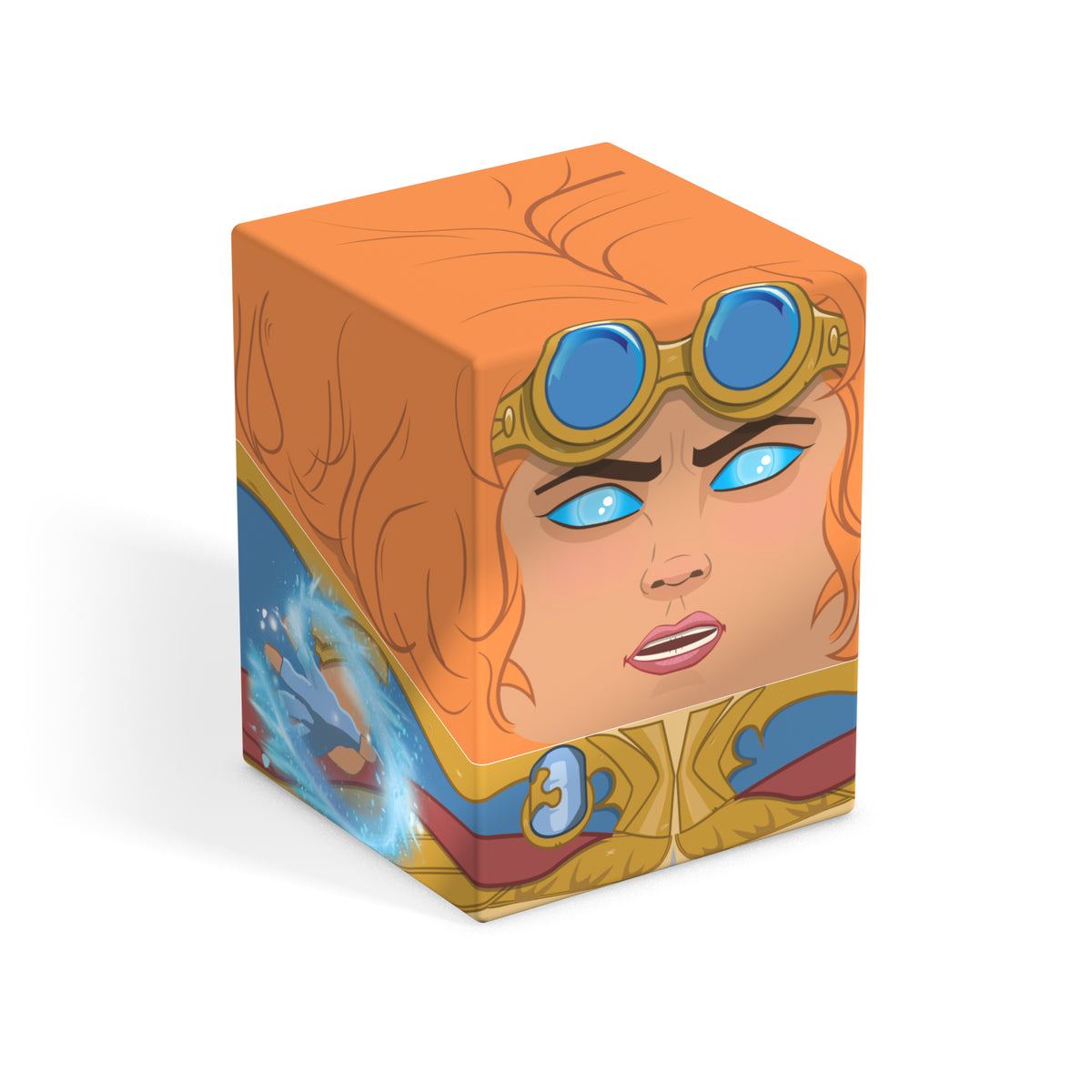 Reality Fracture Boulder 100+ Deck Box - Chandra (Fractured)