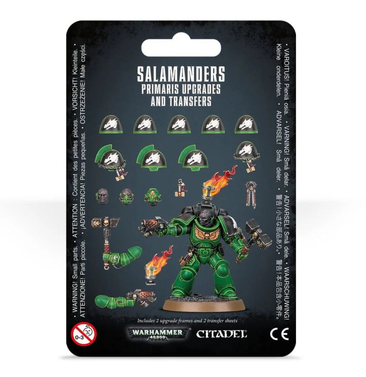 Warhammer 40K Salamanders Primaris Upgrades and Transfers