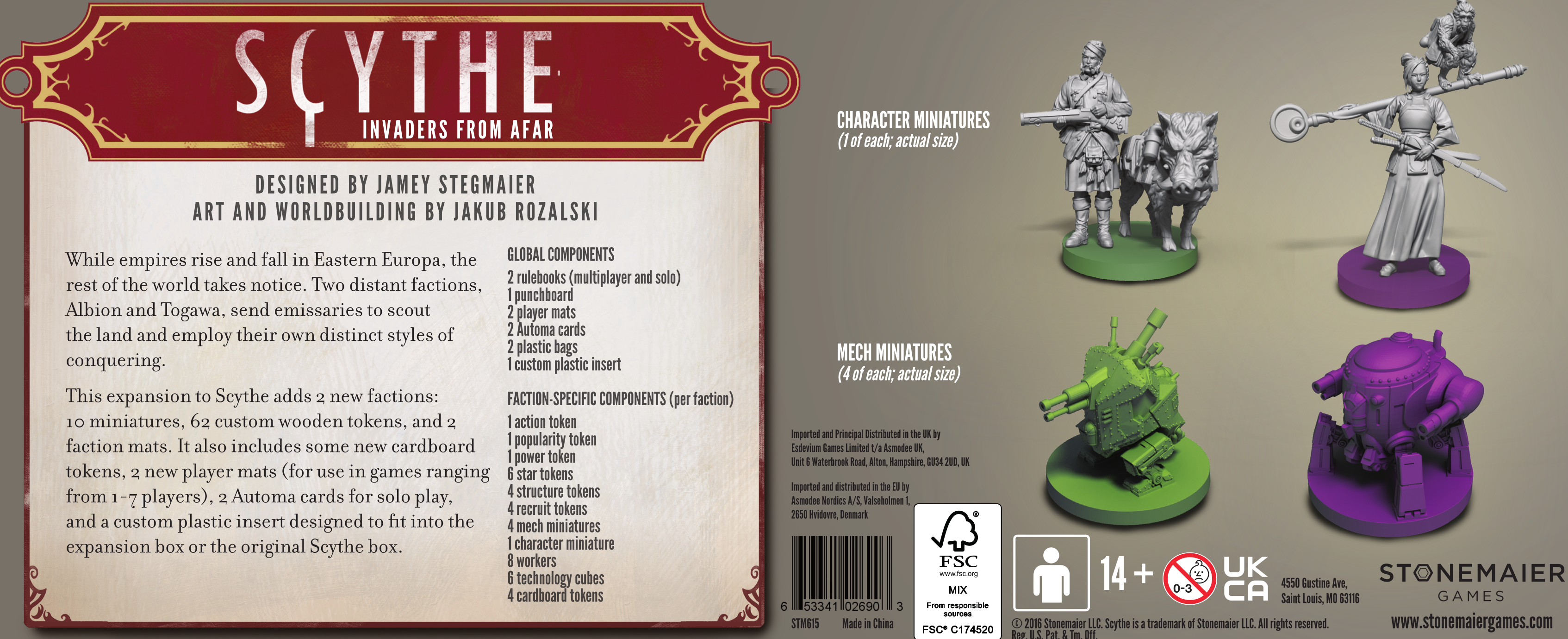 Scythe: Invaders From Afar