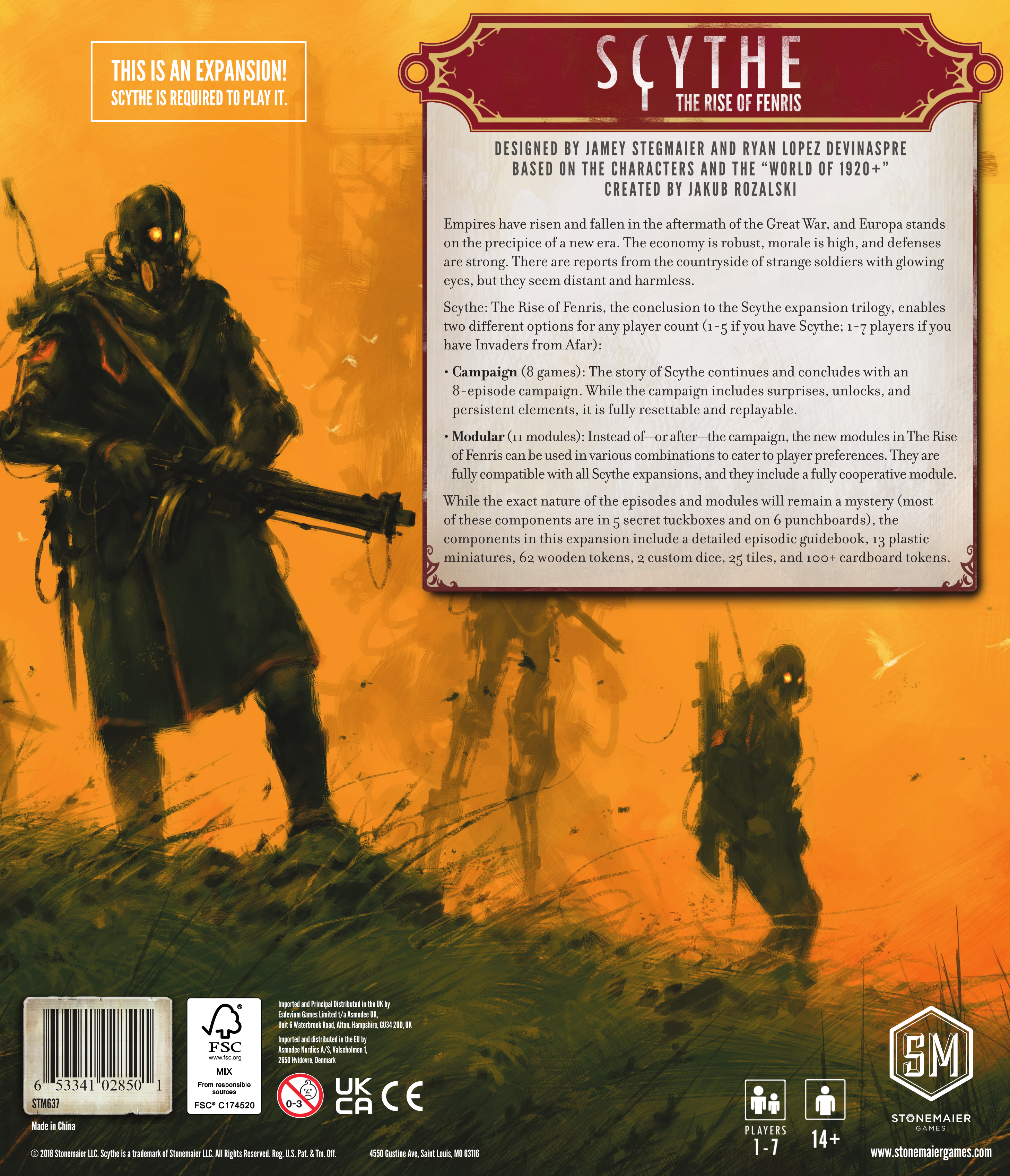 Scythe: The Rise of Fenris