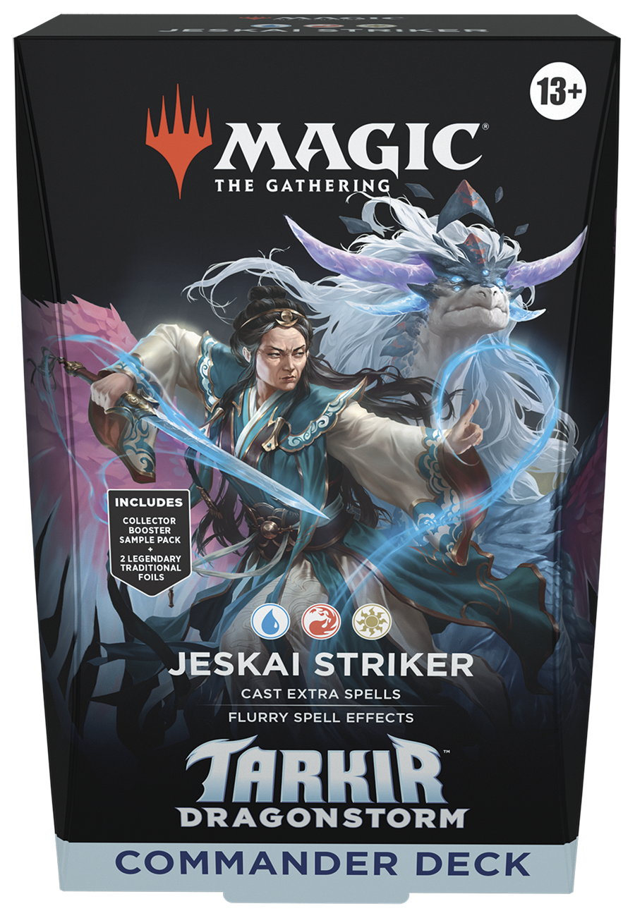 Tarkir Dragonstorm Jeskai Striker Commander Deck