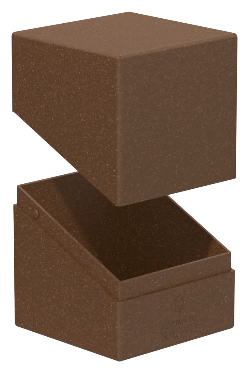 Boulder Return To Earth Commander 100 Deck Box - Brown