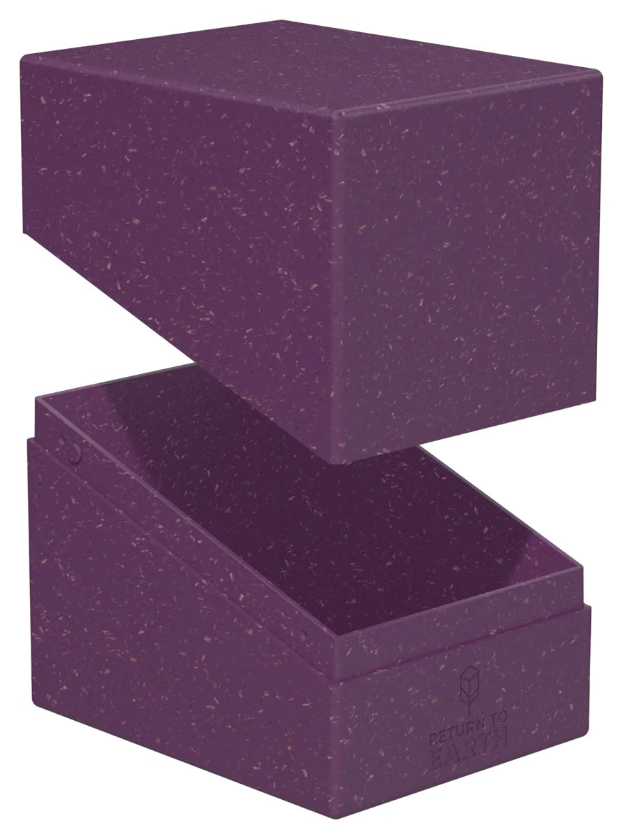 Boulder Return To Earth Commander 133 Deck Box - Purple
