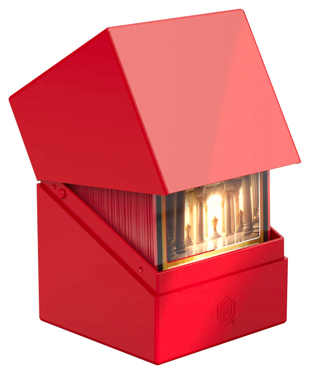 Boulder 100 Solid Deck Box - Red