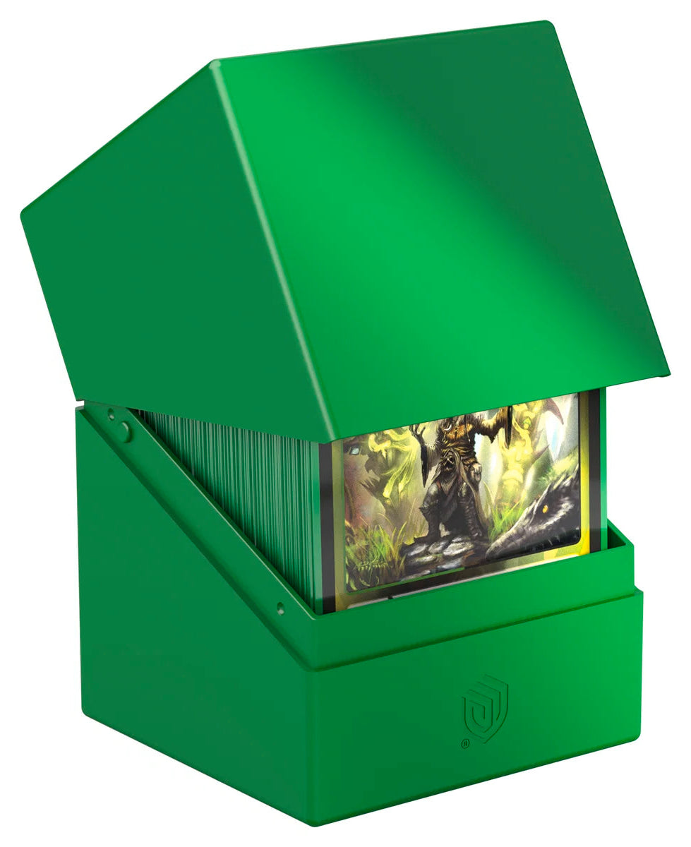 Boulder 100 Solid Deck Box - Green