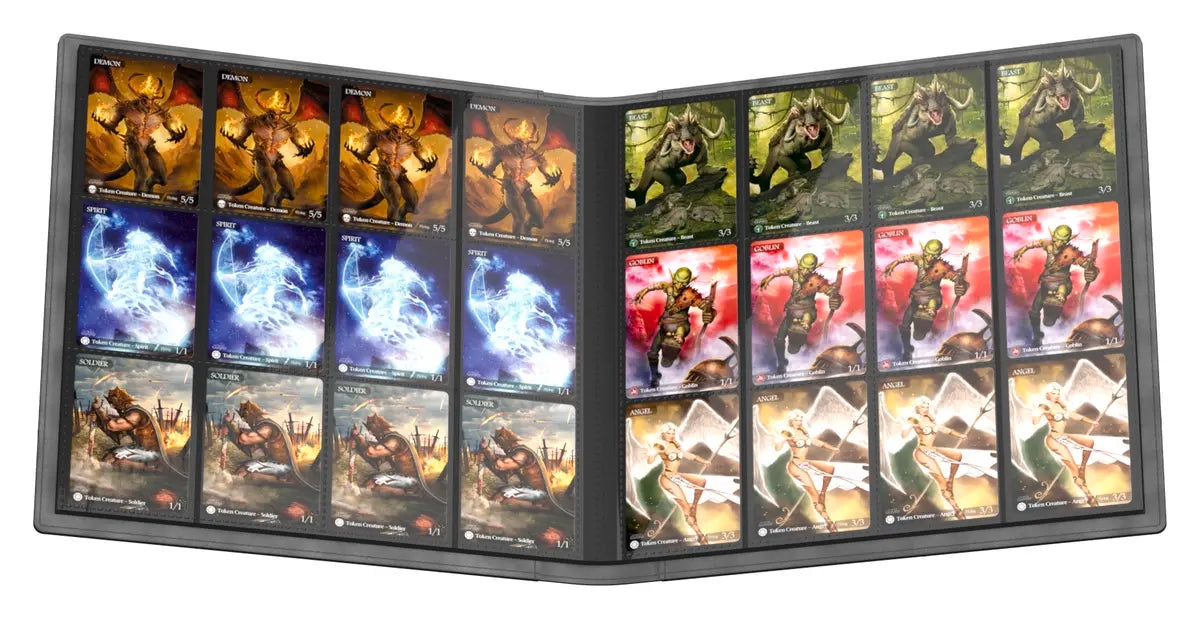 Ultimate Guard Black 480 Card Binder Quadrow Xenoskin