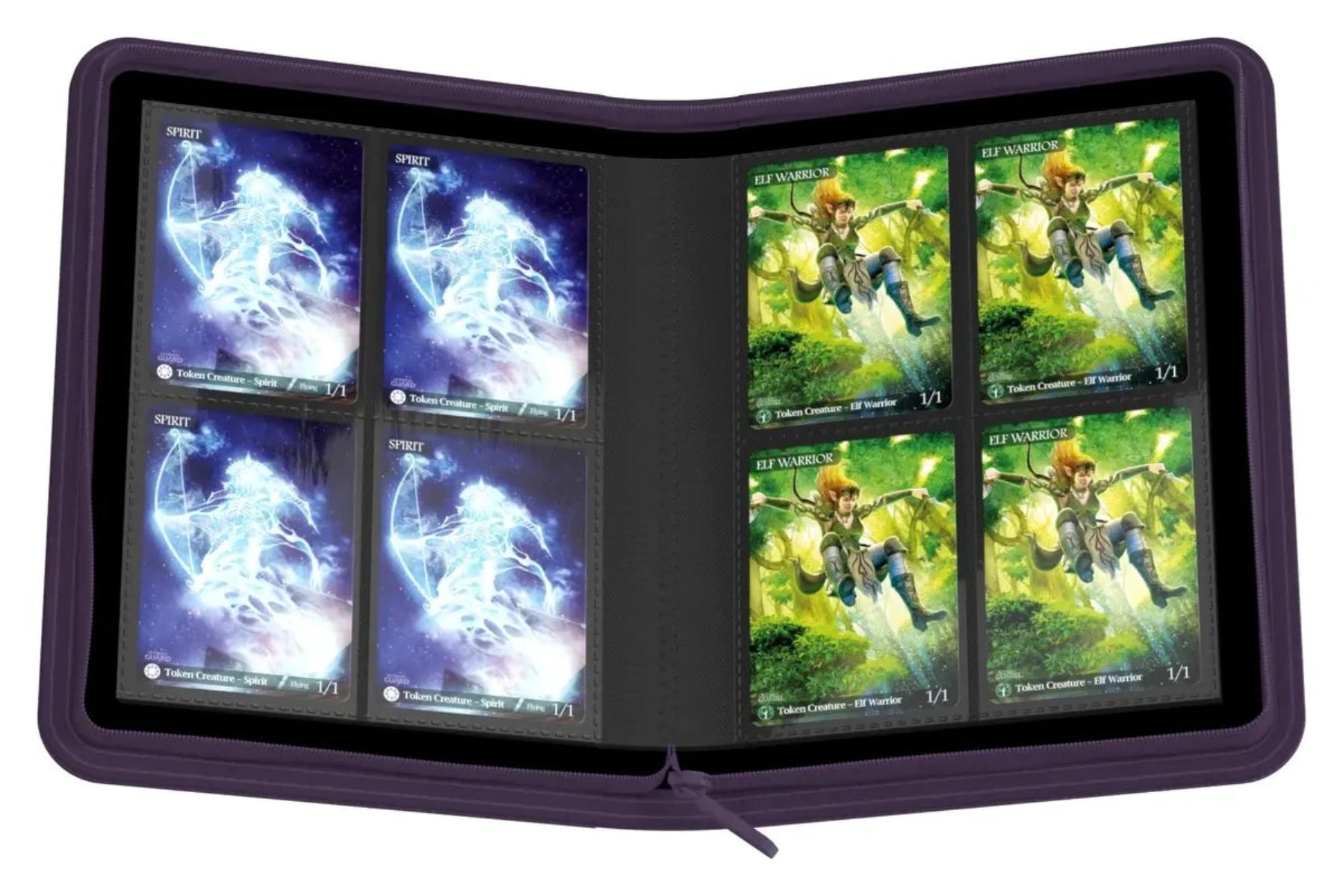 Ultimate Guard Purple 160 Card Binder Xenoskin Zipfolio
