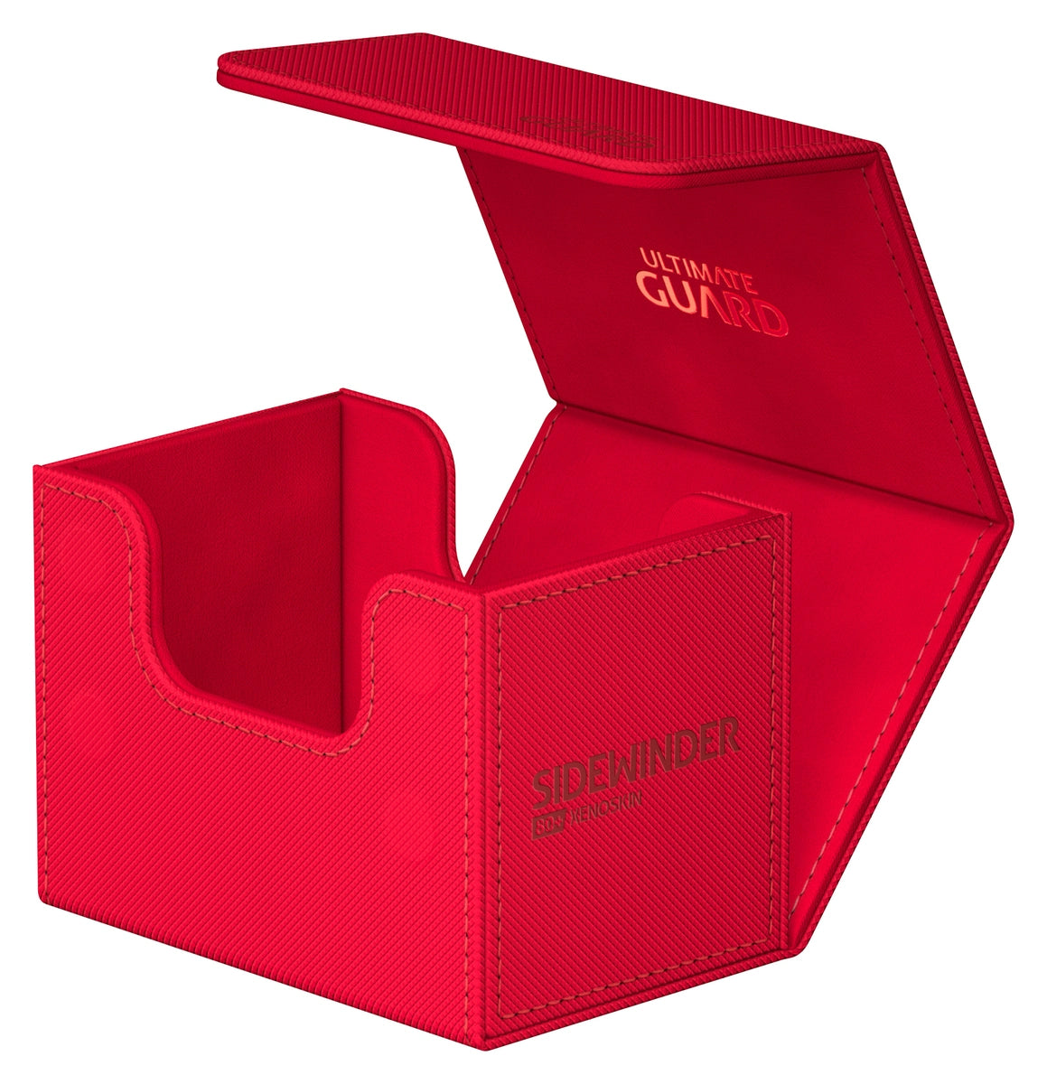 Ultimate Guard Sidewinder 80 Red Xenoskin Deck Box
