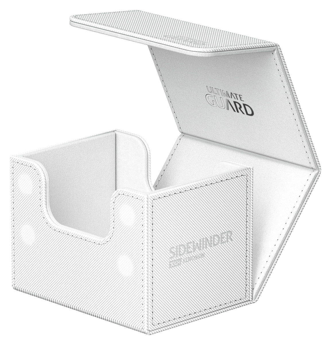 Ultimate Guard Sidewinder 100 White Xenoskin Deck Box