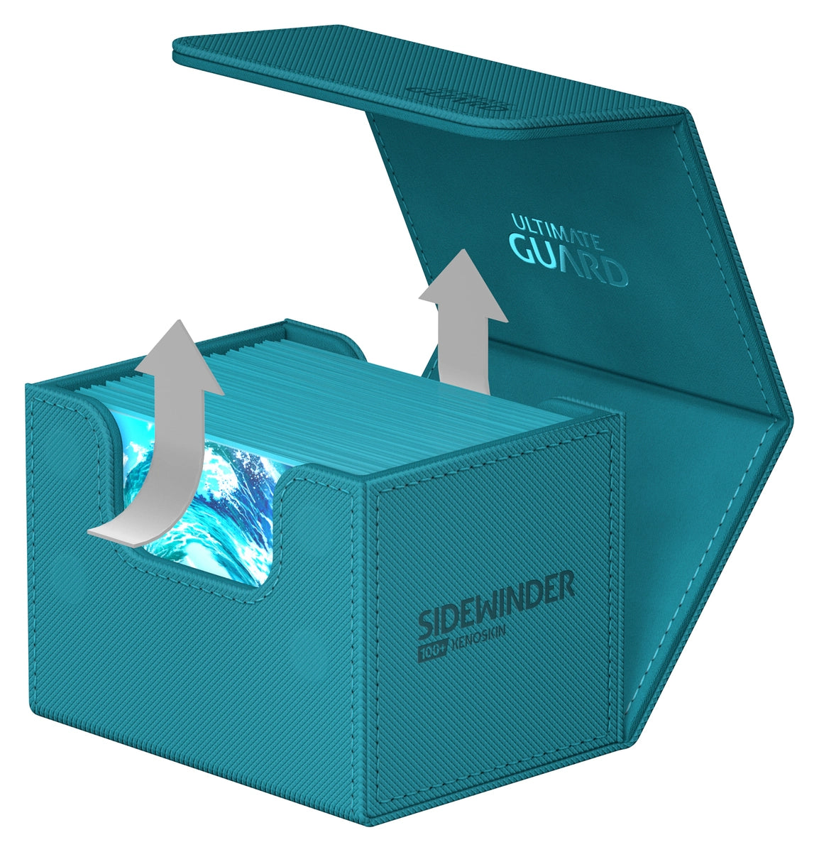 Ultimate Guard Sidewinder 100 Petrol Xenoskin Deck Box