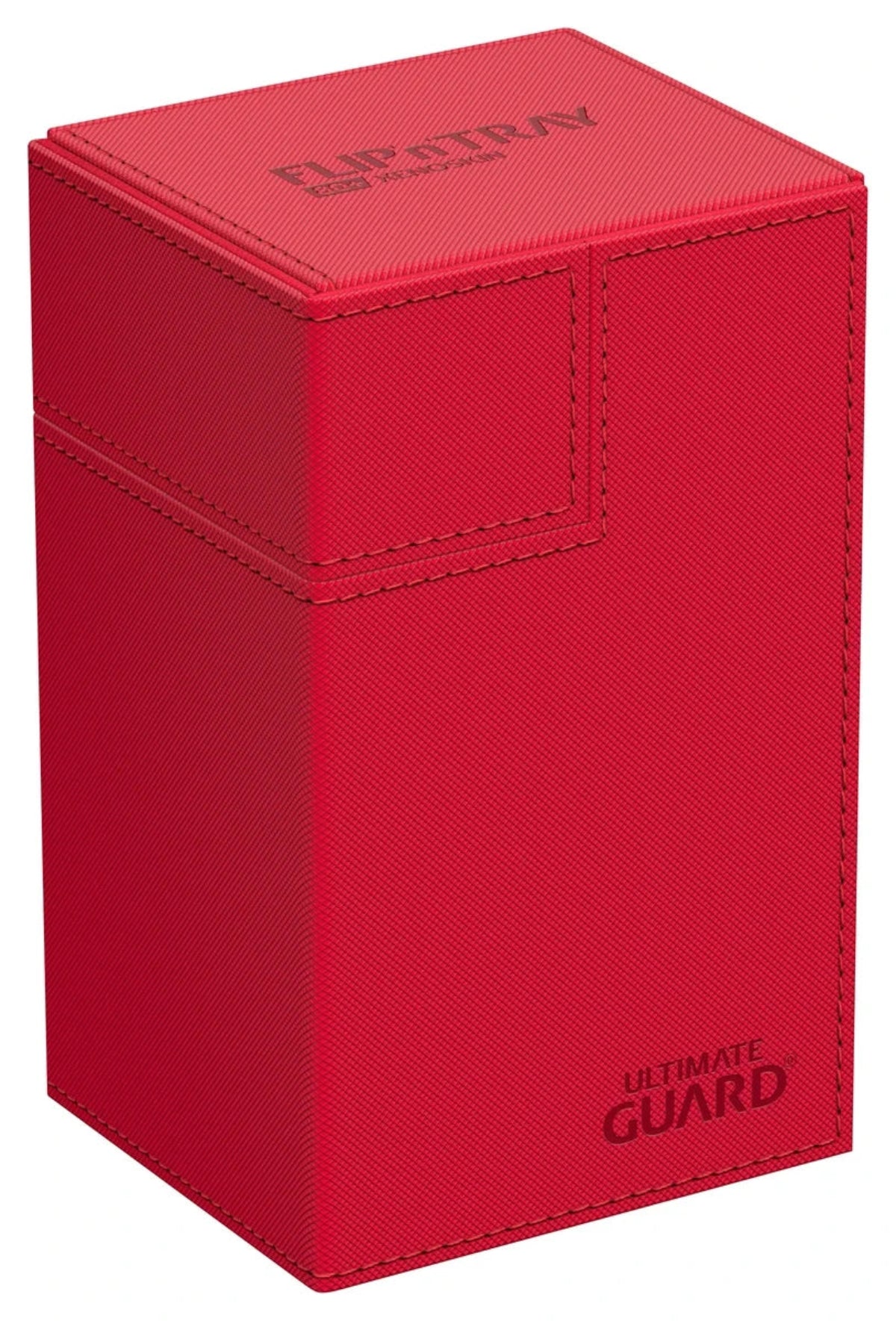 Ultimate Guard Flip n Tray 80 Red Xenoskin Deck Box