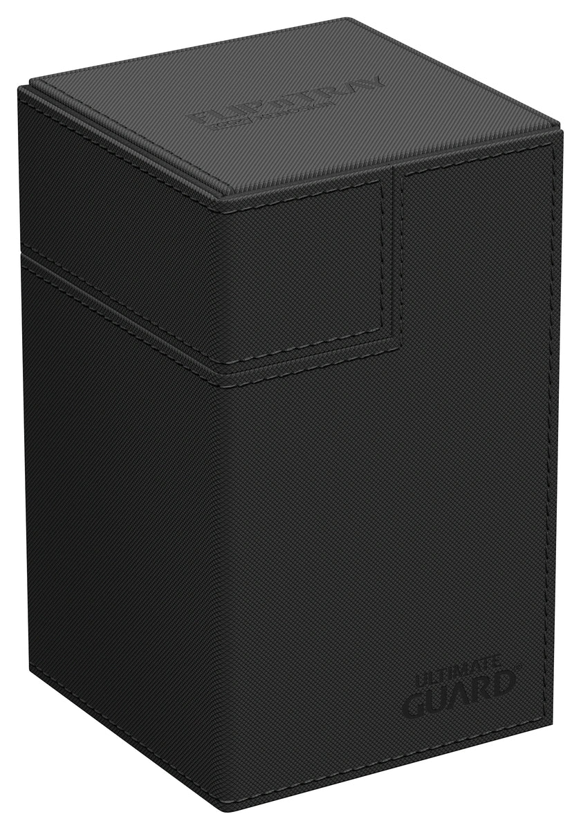 Ultimate Guard Flip n Tray 100 Black Xenoskin Deck Box