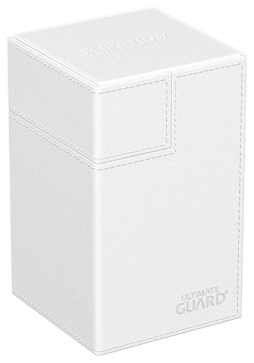 Ultimate Guard Flip n Tray 100 White Xenoskin Deck Box