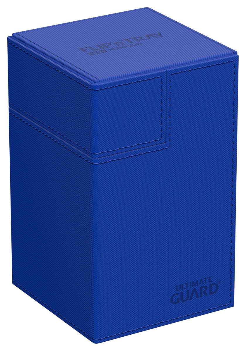 Ultimate Guard Flip n Tray 100 Blue Xenoskin Deck Box